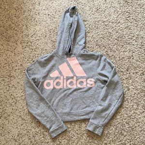 Adidas Cropped Hoodie